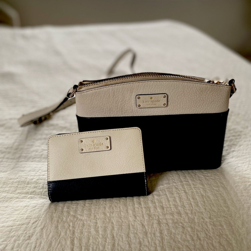 Kate Spade - Grove Street Millie Crossbody and matching wallet.